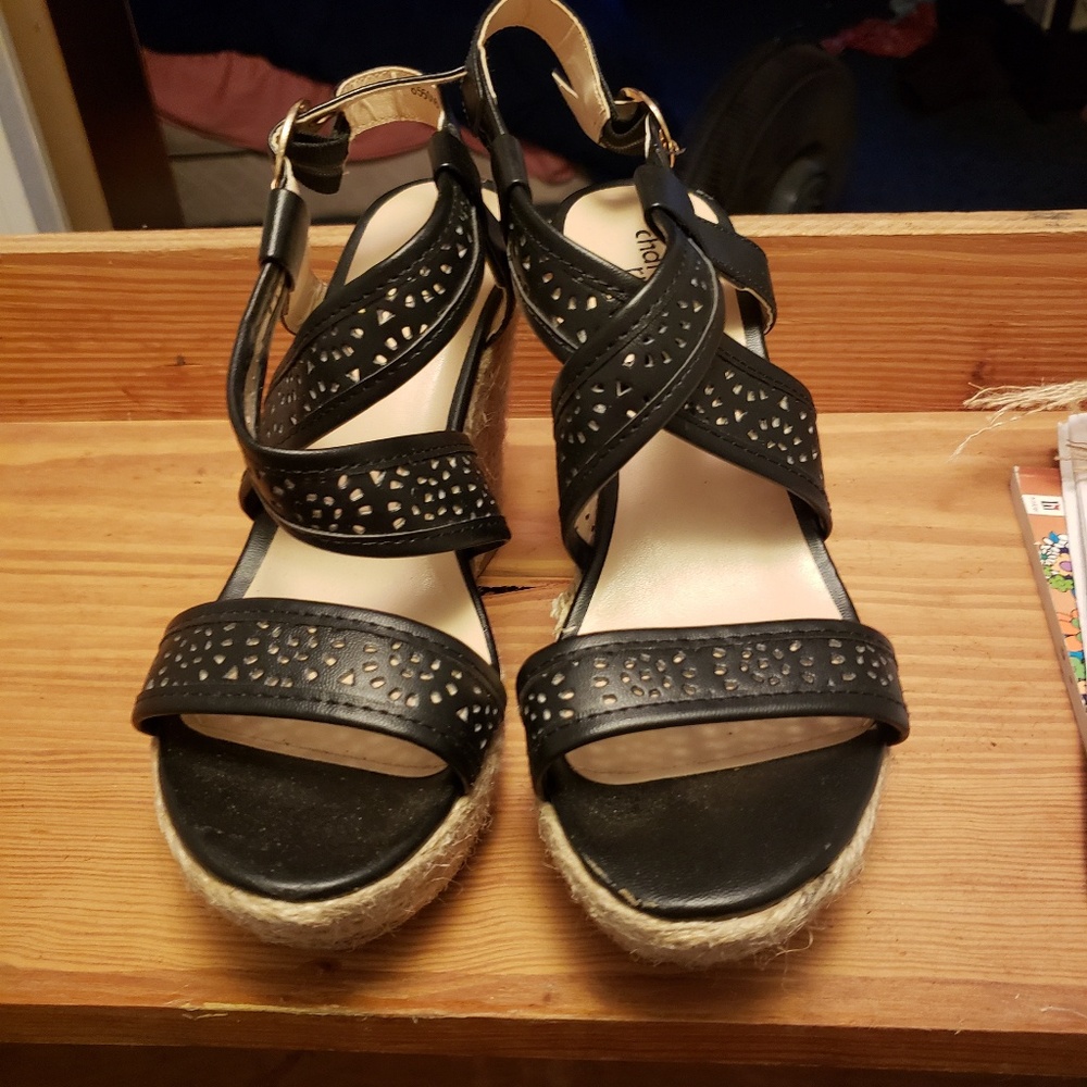 Wedge heels